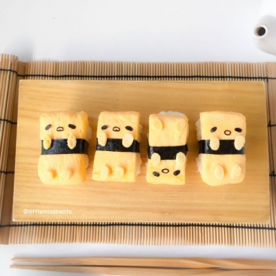 かわいすぎ!Little Miss Bentoさんの『ぐでたま』デコアイデア