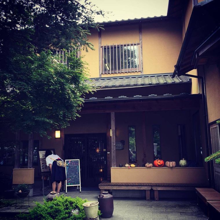 かぼ茶庵の外観