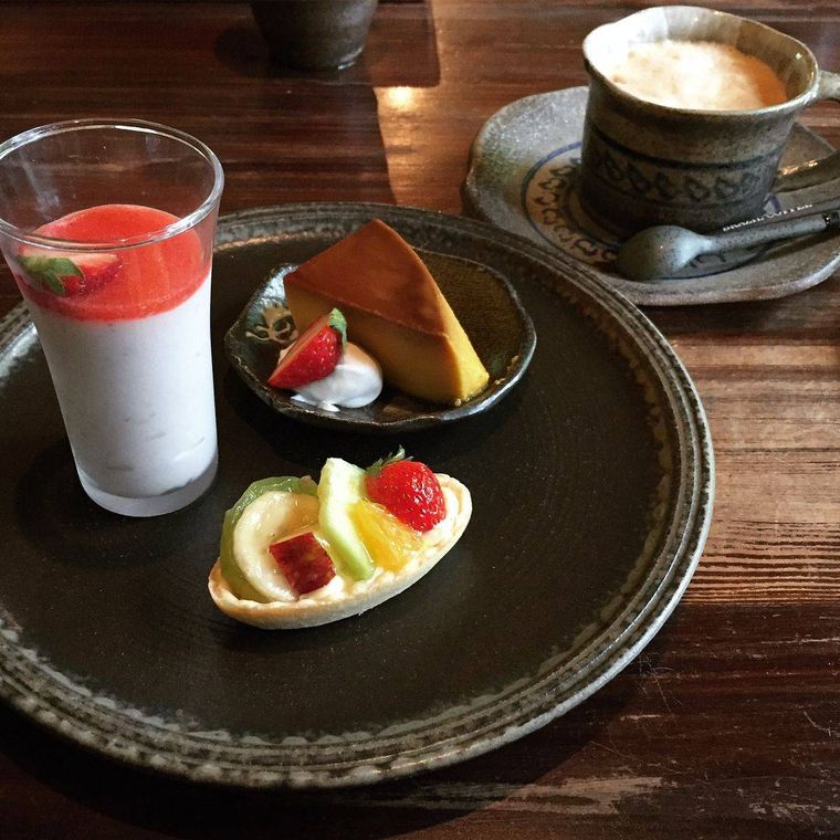 自家製デザート3品セット