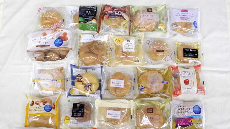 編集部で実食 コンビニで買えるシュークリームランキング25 Macaroni