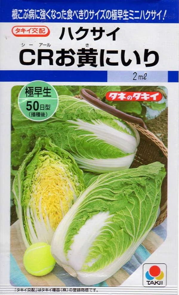 CRお黄にいりという名の白菜のパッケージ