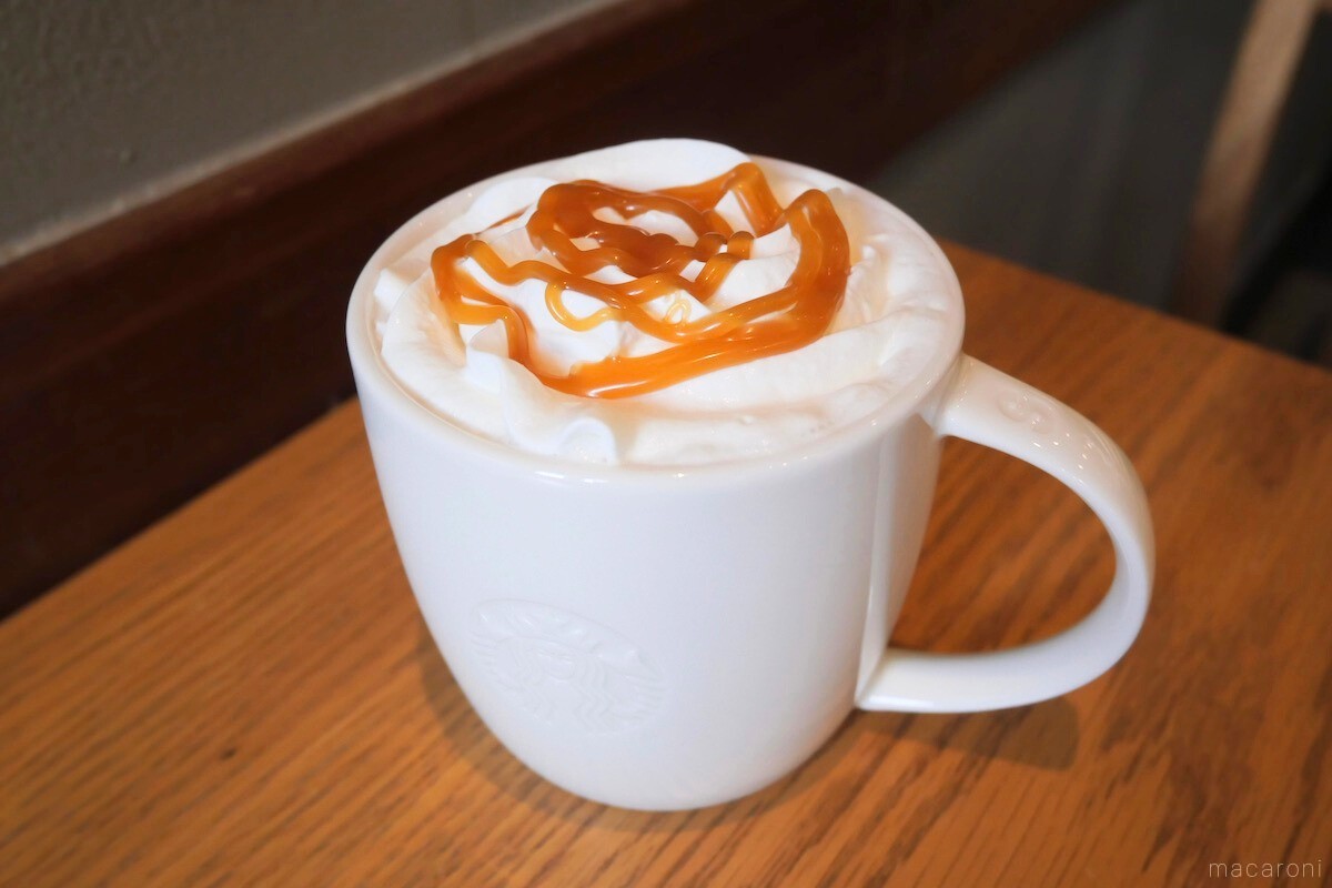 ホワイト ホット チョコレート スタバ