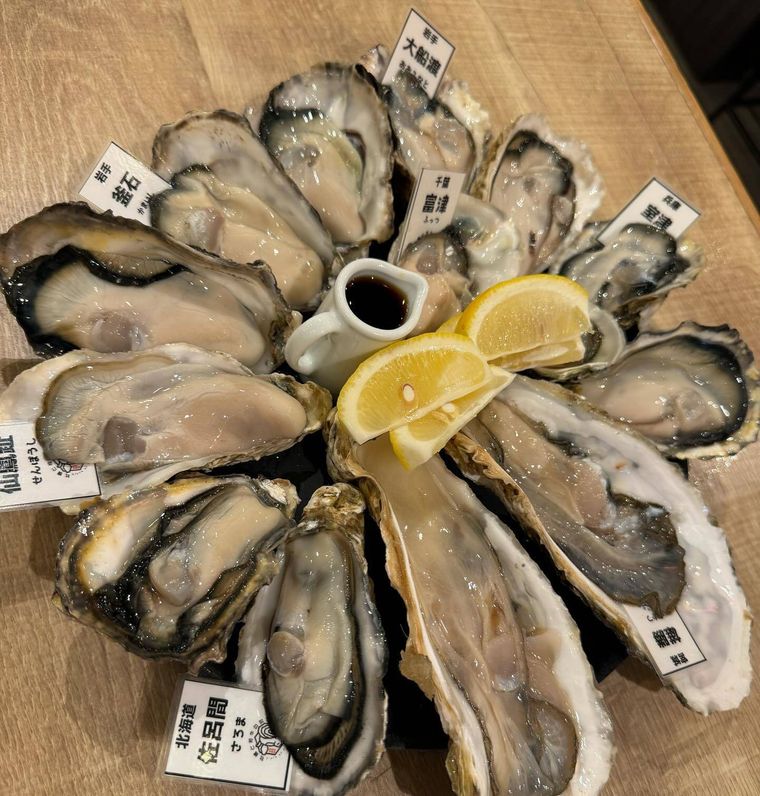 牡蠣と和牛の奴隷の牡蠣
