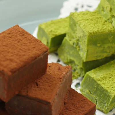 生クリームなしでもなめらか♩レンジで生チョコ!