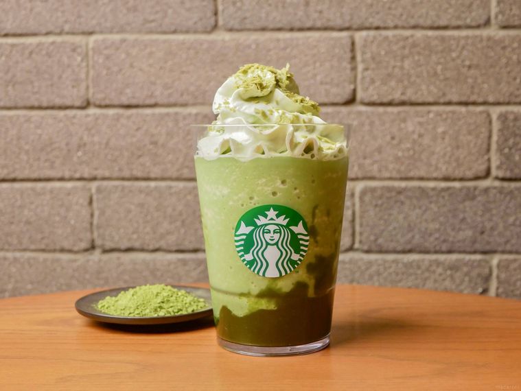 スターバックスの新作玉露抹茶 フラペチーノ