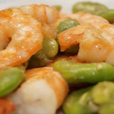 おもてなしに◎な春色レシピ!「そら豆と海老の炒め物」は冷めてもおいしい♩