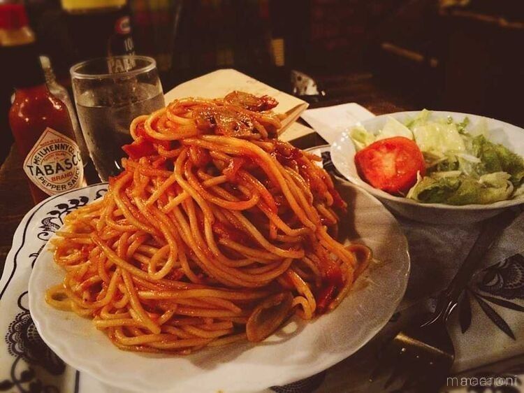 神保町の人気喫茶さぼうる2のナポリタン