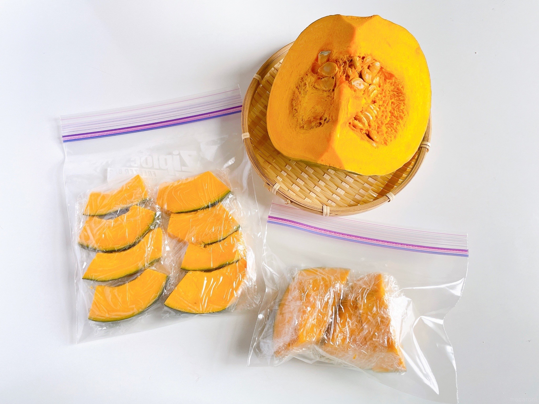 かぼちゃ 冷凍 保存 の 仕方