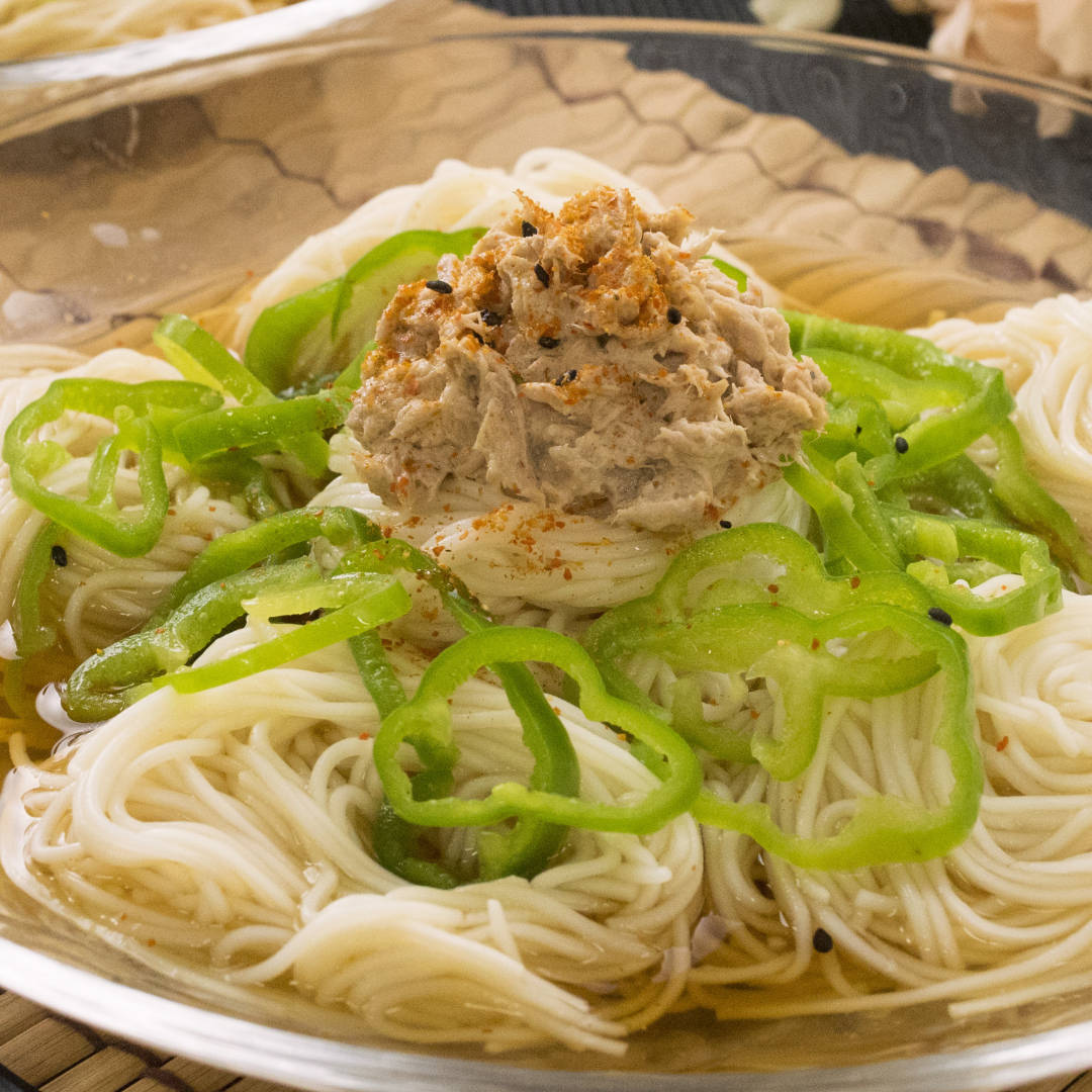 そうめん レシピ サラダ