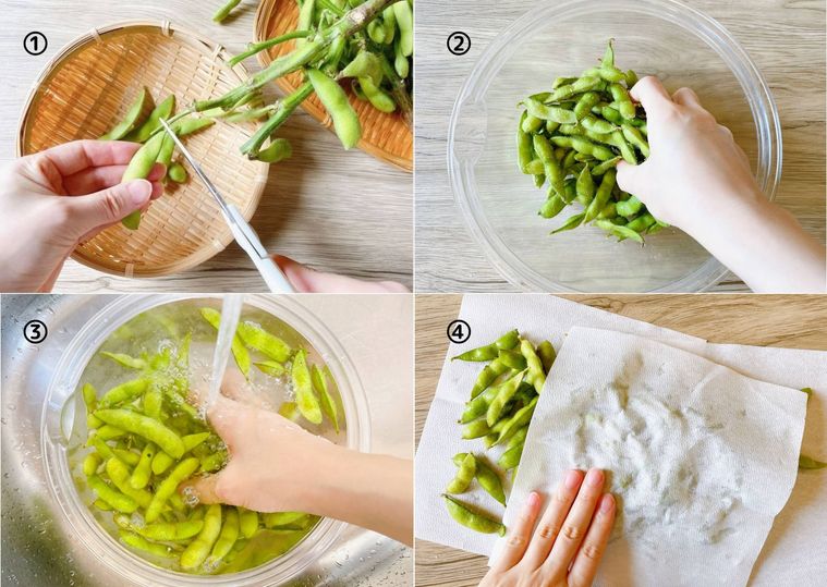 生枝豆の保存方法