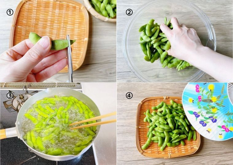 生の枝豆の冷凍保存方法