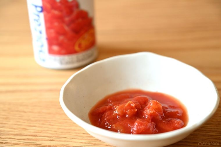 カルディ「ラ・プレッツィオーザ トマト缶」のダイス