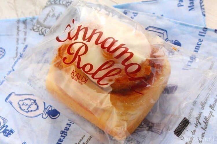 シナモンロールのパッケージ