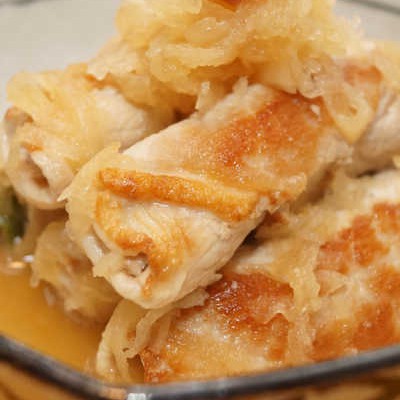 薬味たっぷり!『豚肉の冷やしみぞれ煮』レシピ