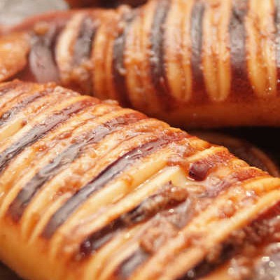フライパンであの味に♩簡単ぷりぷり「屋台のイカ焼き」