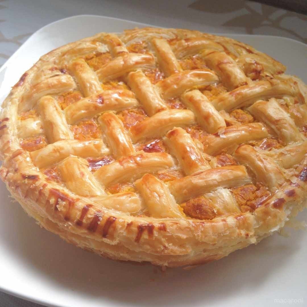 クルミパンプキンパイのレシピ