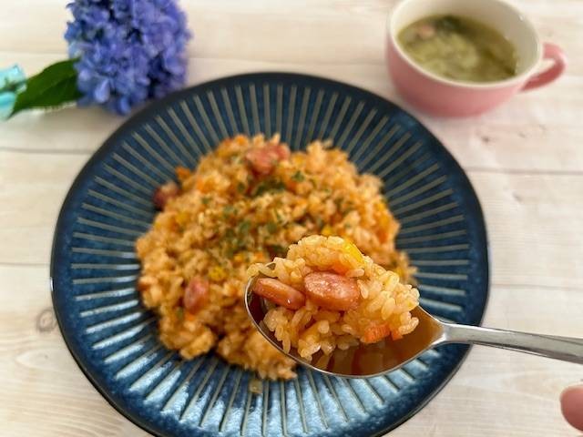 初心者でも失敗しない！ケチャップライスの作り方。味付けや炒め