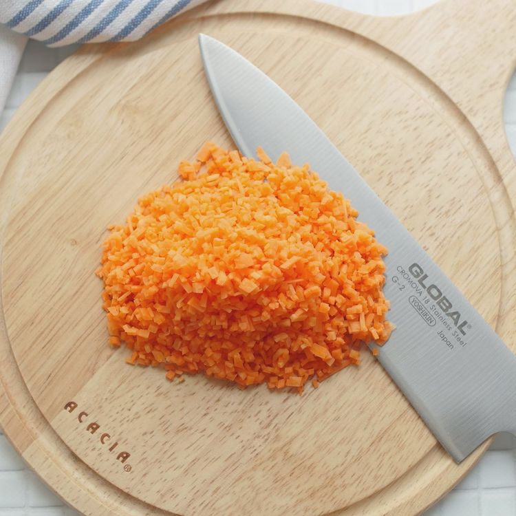 にんじんの切り方 みじん切り Macaroni