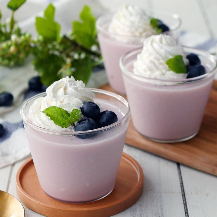 20. グミで簡単。ぶどうヨーグルトムース