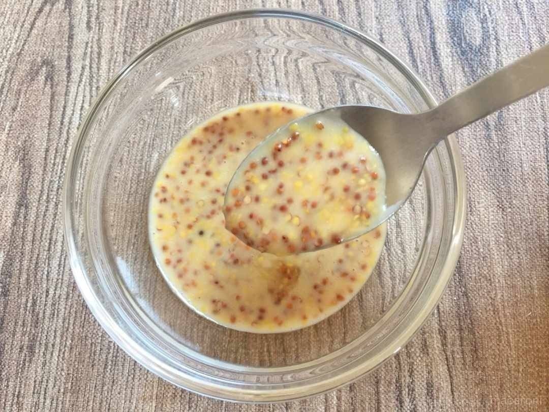 ハニーマスタードソースのレシピ
