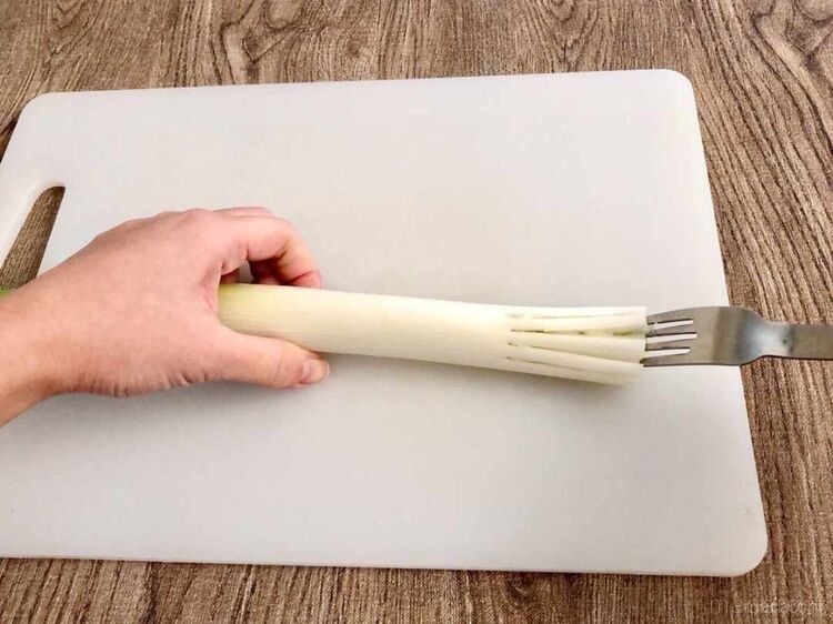 最短5秒の裏技も きれいな 白髪ネギ の切り方を伝授 Macaroni