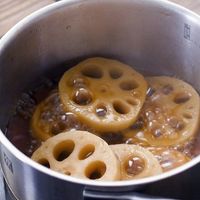 【作り方】れんこんの煮物