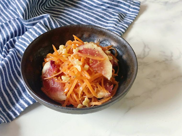 いちじくとくるみのキャロットラペ