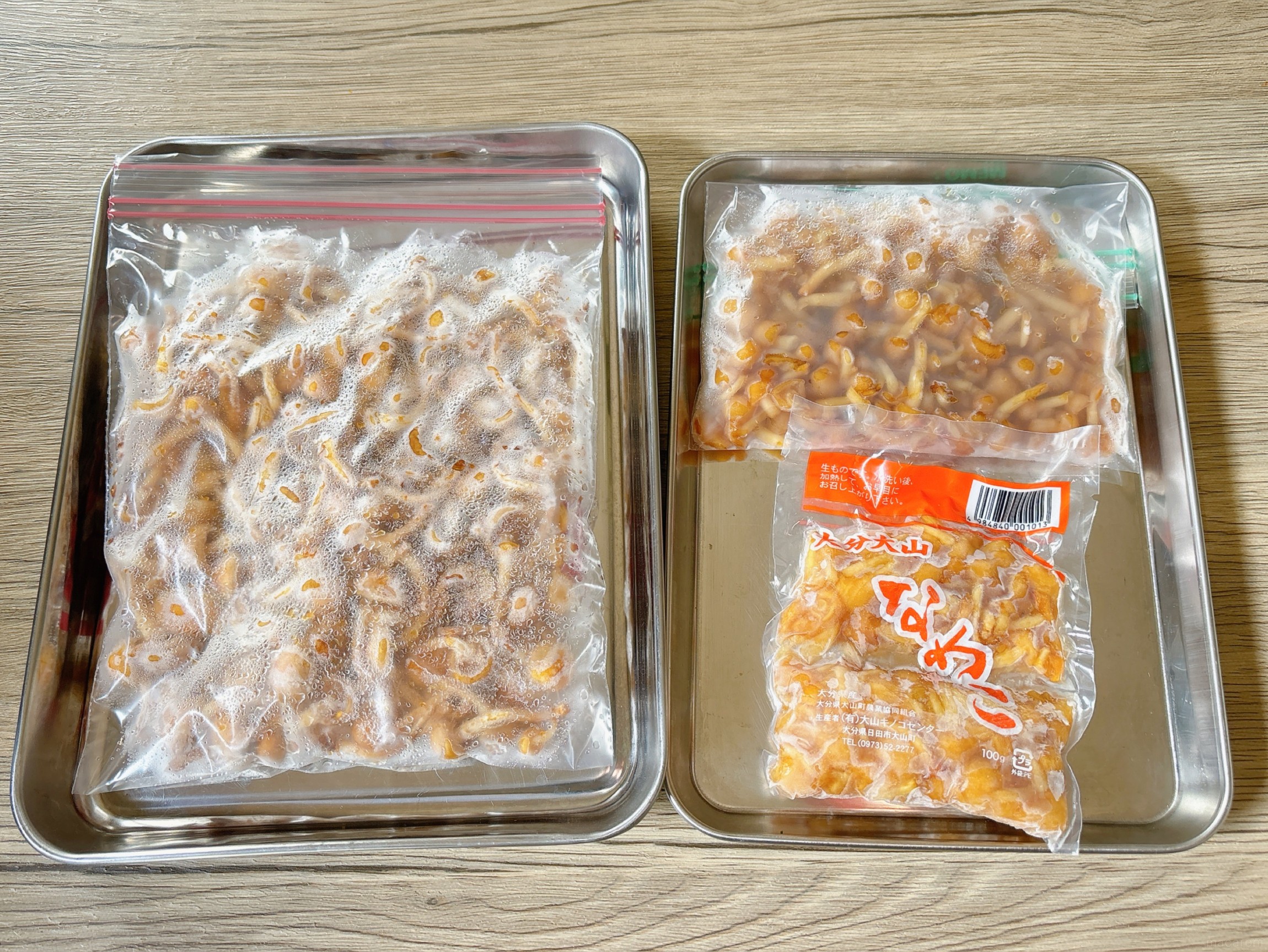 生 なめこ 冷凍