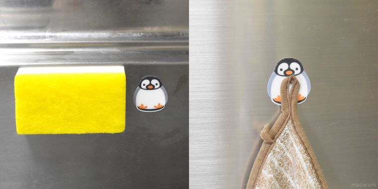 ダイソーのキャッチフックの使用例