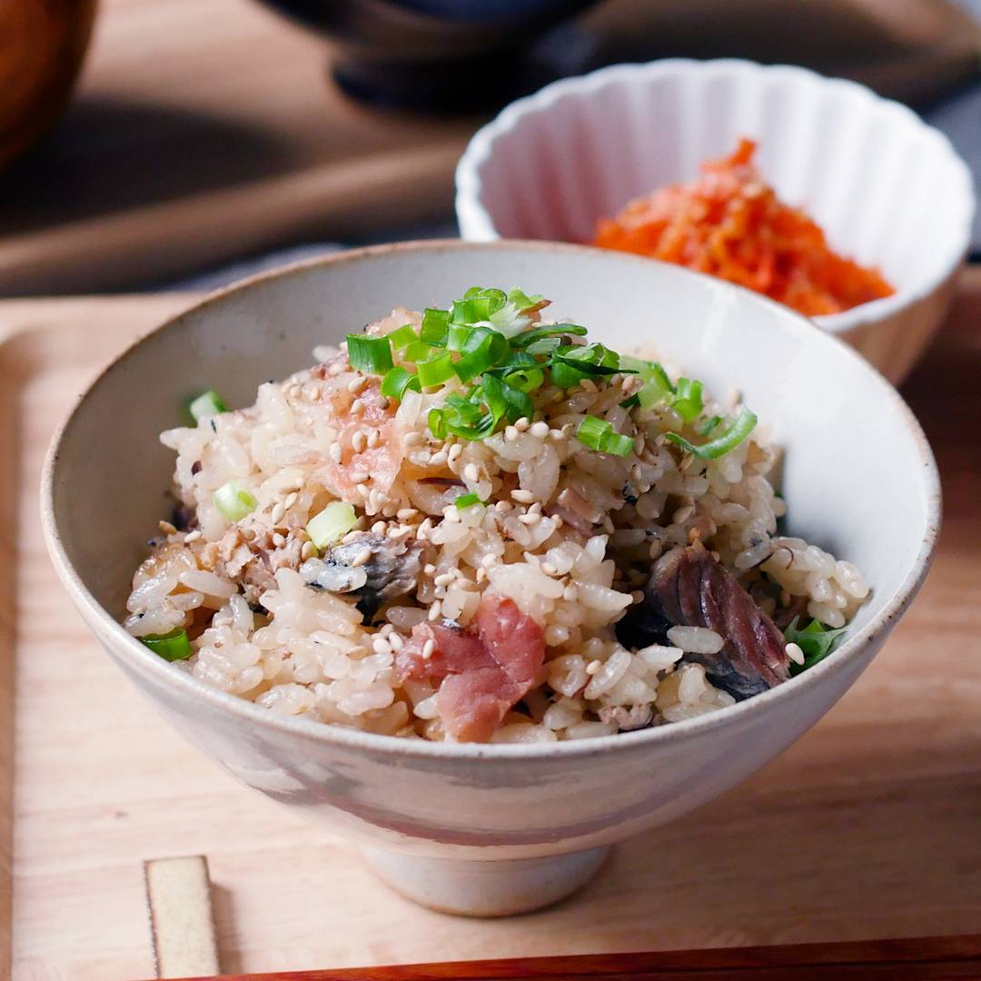 鯖 缶 炊き込み ご飯