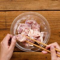 【作り方】鶏肉とたけのこの甘辛煮