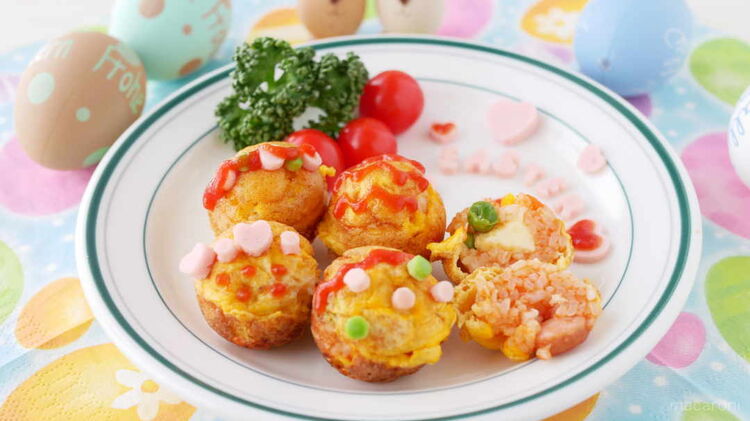 たこ焼き機で作れる♪ ソムリエ流「コロコロオムライス」は口の中でコロンと幸せの画像