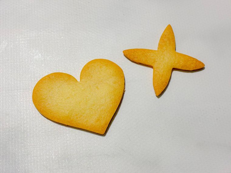 ペットボトルで抜いたクッキー