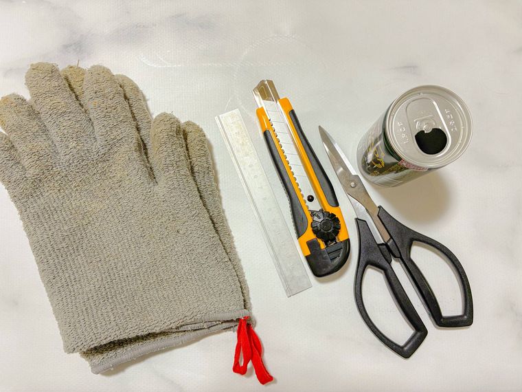 アルミ缶クッキー型に必要な材料