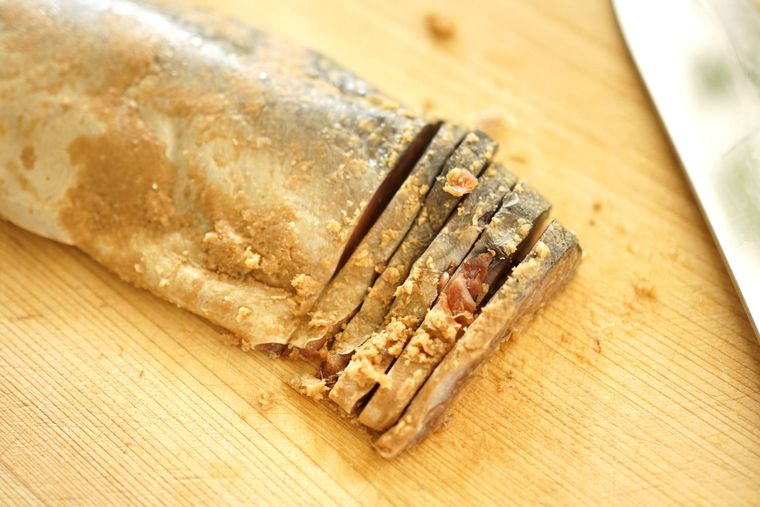 へしこの切り方