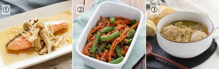 魚メインの献立の画像