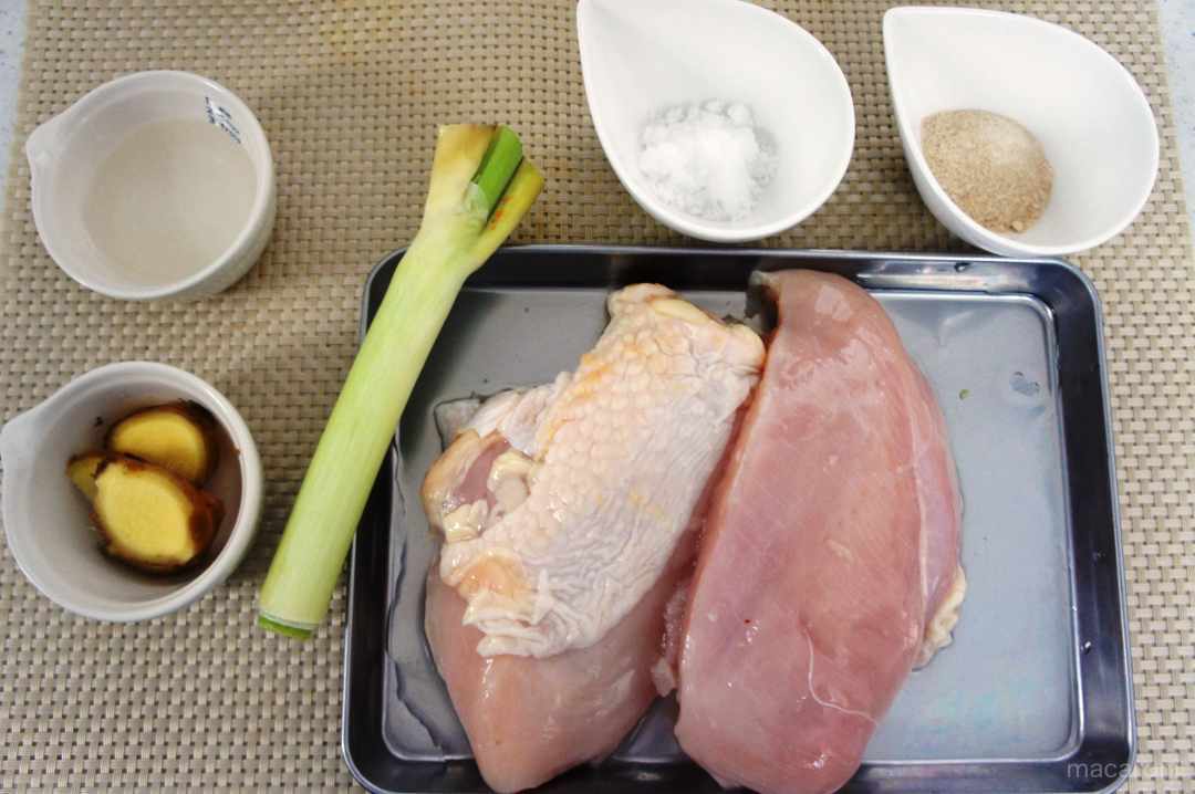 方 胸 肉 茹で