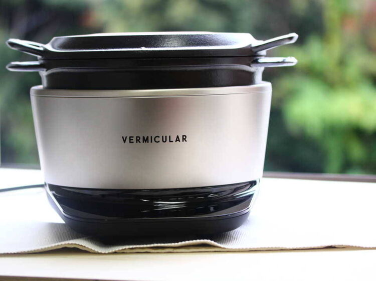 バーミキュラ ライスポット 5合炊き 炊飯器 シーソルトホワイト