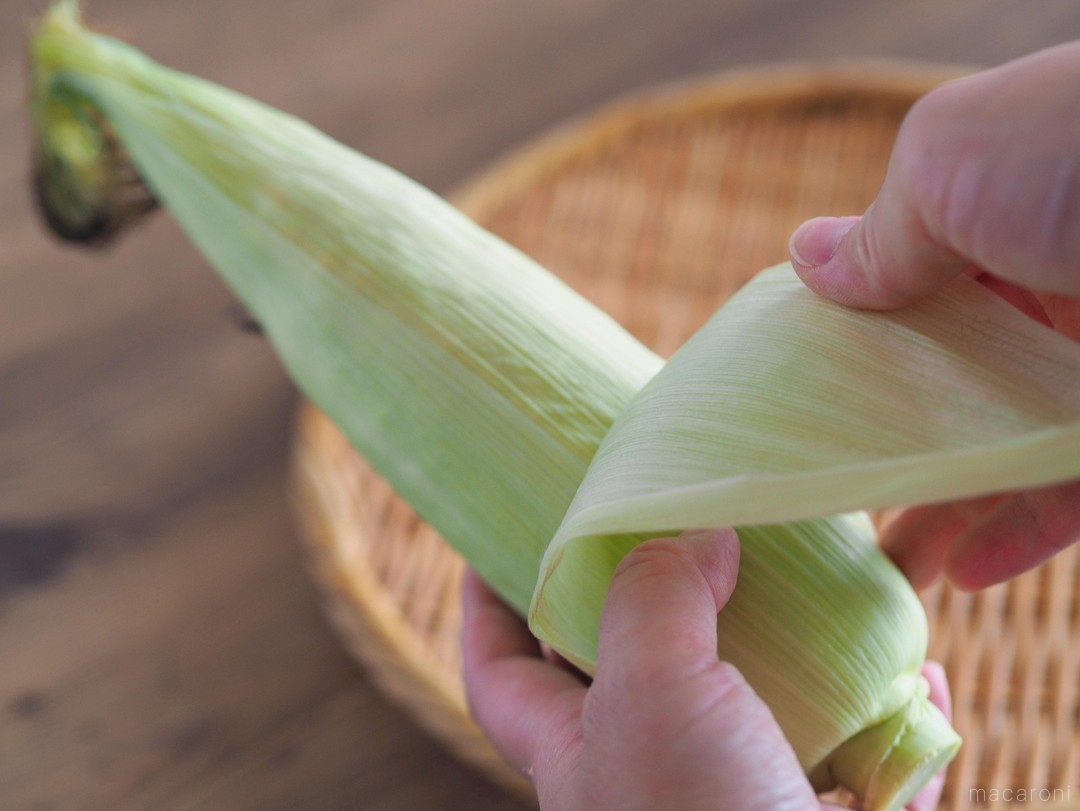ゆで時間でおいしさが変わる とうもろこしの上手なゆで方 Macaroni
