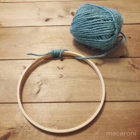 100均で作れる 簡単 ドリームキャッチャー でお部屋に夏風ゆらり Macaroni