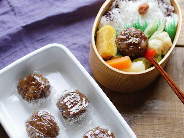 うまみをギュッ チーズイン焼肉ミニハンバーグ 作り置き冷凍 Macaroni