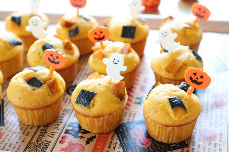 ふわふわかぼちゃマフィン