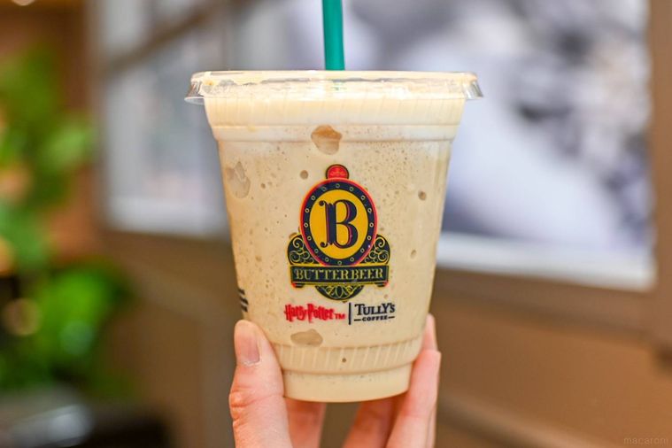タリーズコーヒーのハリー・ポッター エスプレッソ バタービール シェイク