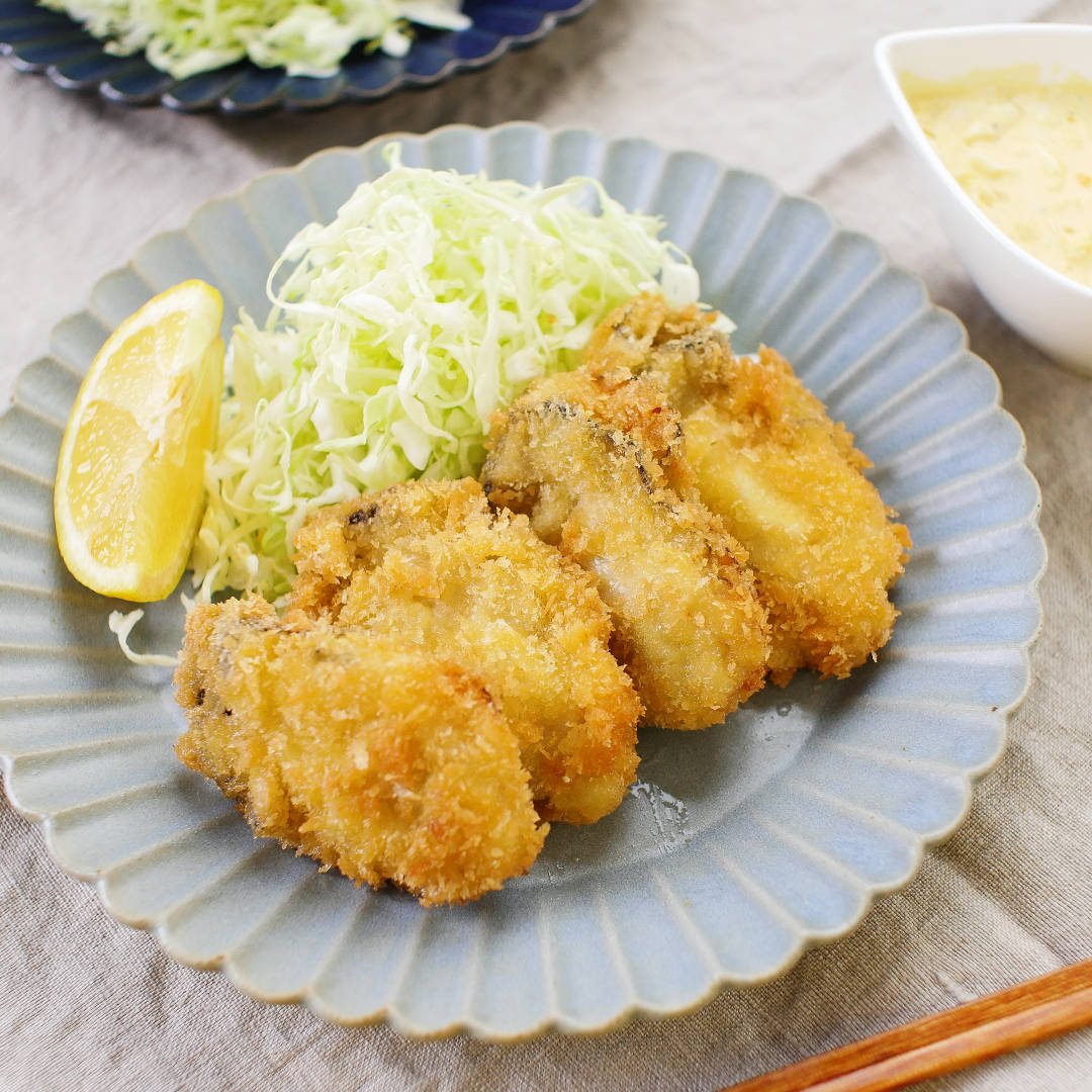 カキフライ 揚げ 時間