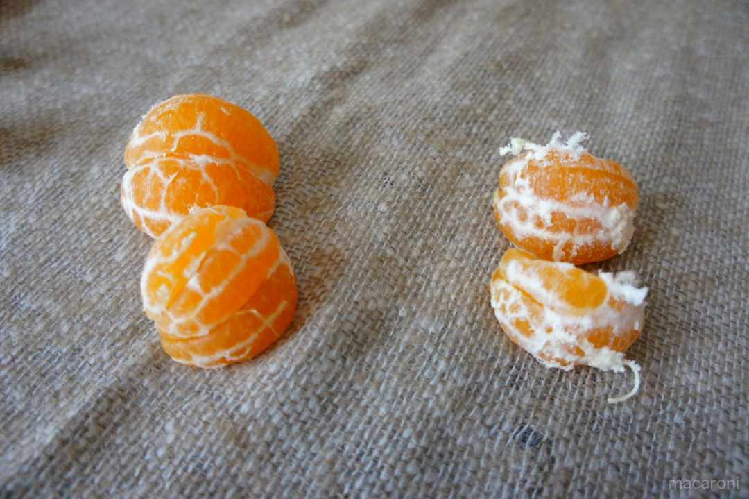 みかんの剥き方いろいろ 薄皮が簡単につるんと剥ける Macaroni