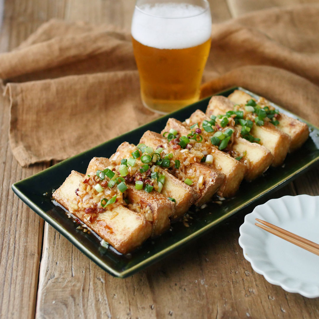 厚 揚げ おつまみ レシピ