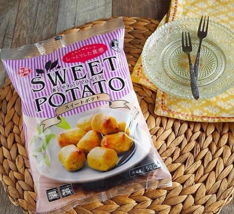 業務スーパー冷凍スイートポテトのパッケージ