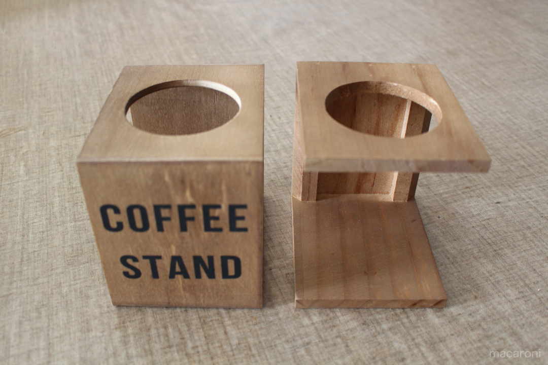 100円のひと手間 セリアのコーヒードリップスタンドで気軽におうちカフェ Macaroni