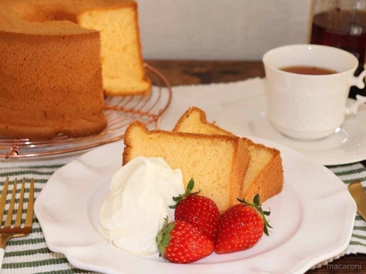 シフォンケーキの基本 アレンジレシピ5選 失敗の原因も解説 Macaroni