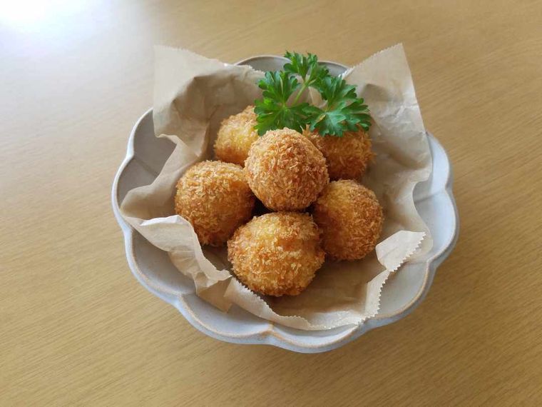 ツナとはんぺんのボールフライ